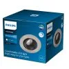 Philips Abrosa Inbouwspot Nickel-Zwart 9W - 2700K - IP44 2 Philips Abrosa Inbouwspot Nickel-Zwart 9W - 2700K - IP44 -meubels winkel product 855953