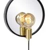 Lucide Reflex Spiegellamp Zwart 1x E27 Socket -meubels winkel product 866762