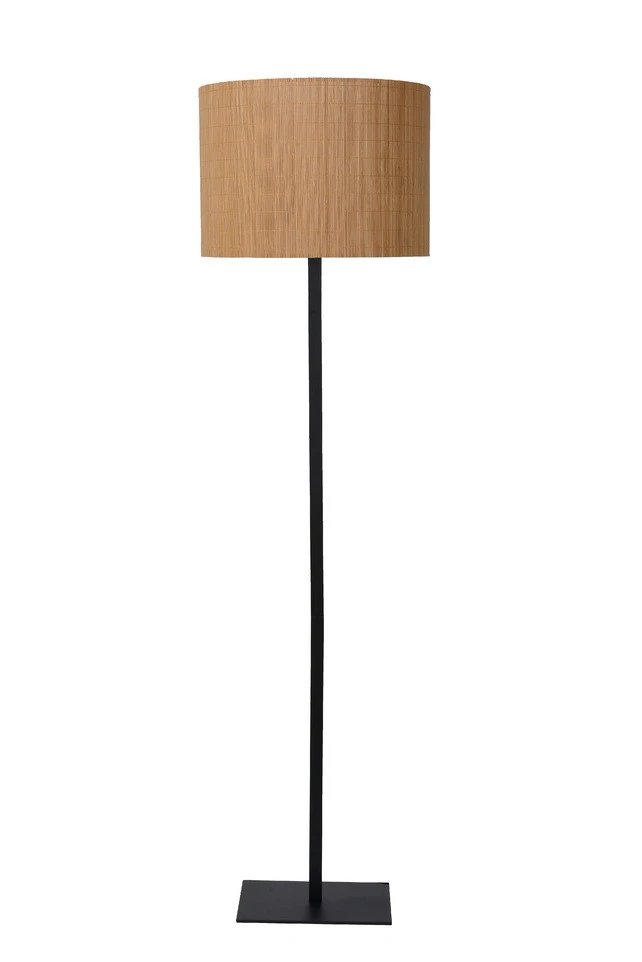 Lucide Magius Vloerlamp Licht Hout 1x E27 Socket 4 Lucide Magius Vloerlamp Licht Hout 1x E27 Socket - Afbeelding 2