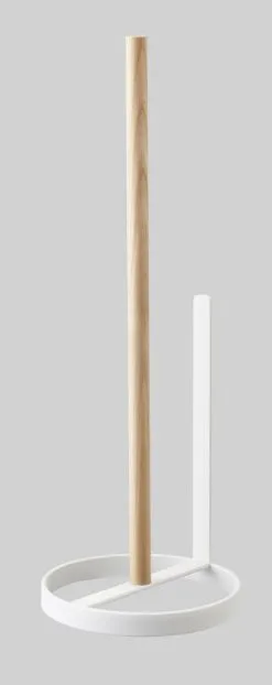 Yamazaki Toiletrolhouder Tosca Wit 13x13x37.5 Cm