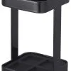 Yamazaki Tandenborstelhouder Tower Zwart 5.5x5.5x9 Cm