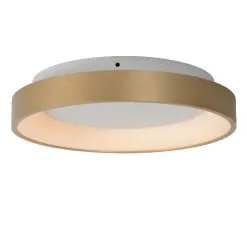 Lucide Vidal Plafondlamp Mat Goud 20W Geintegreerde LED -meubels winkel product 872079