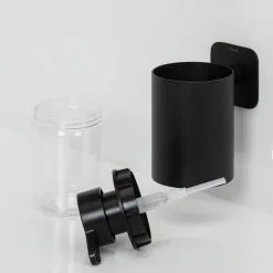 Tiger Colar Zeepdispenser Zwart - Zelfklevend -meubels winkel product 873673