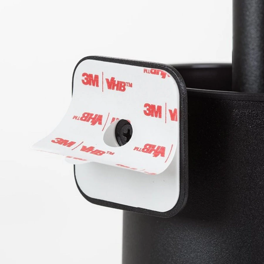 Tiger Colar Toiletborstel Met Houder Zwart - Zelfklevend 8 Tiger Colar Toiletborstel Met Houder Zwart - Zelfklevend - Afbeelding 6