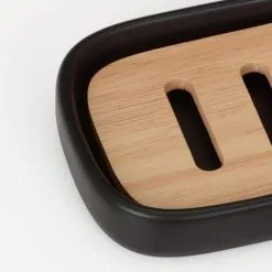 Sealskin Mind Zeepschaal Zwart -meubels winkel product 873933