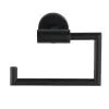 Wenko Bosio Toiletrolhouder RVS - Mat Zwart