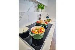 Cosy & Trendy Cosy&Trendy Kookpot Castard 4.5 L 26x11.5 Cm - Gietijzer - Glans Groen -meubels winkel product 877086