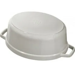 Staub Cocotte Ovaal 31cm Truffelwit - Gietijzer 9 Staub Cocotte Ovaal 31cm Truffelwit - Gietijzer -meubels winkel product 877462