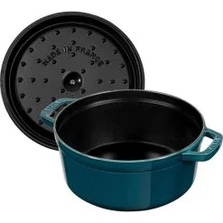 Staub Cocotte La Mer 24 Cm 3.8 L Azuurblauw 6 Staub Cocotte La Mer 24 Cm 3.8 L Azuurblauw -meubels winkel product 877470