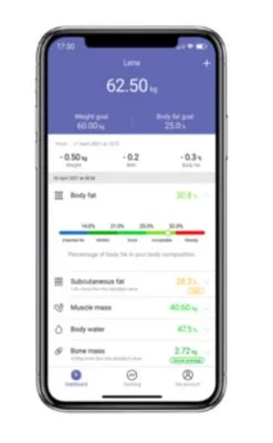 Tefal Personenweegschaal Goodvibes Life 28 Cm - Tot 160 Kg - Bluetooth - Zilver -meubels winkel product 877541