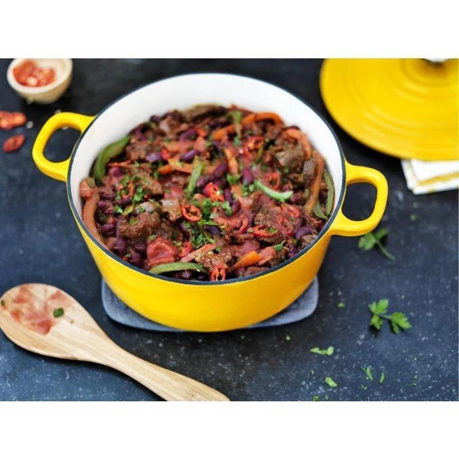 BK Stoofpot Bourgogne 24 Cm Sunny Yellow 6 BK Stoofpot Bourgogne 24 Cm Sunny Yellow - Afbeelding 4