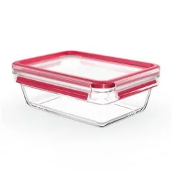 Emsa Voorraaddoos Clip & Close 1.3 L Glas - 22.7x16.6x8 Cm