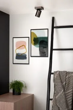 Lucide Nigel Plafondspot Zwart Staal 1x 5W GU10 Dim-to-warm Lamp 9 Lucide Nigel Plafondspot Zwart Staal 1x 5W GU10 Dim-to-warm Lamp -meubels winkel product 881881