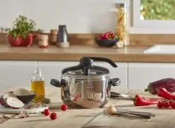 Lagostina Snelkookpan Mia 22 Cm 5 L - Lagoeasy'up Technologie -meubels winkel product 886716