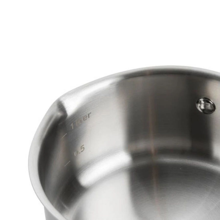 Steelpan Dagelijkse Kost 16 Cm 1.5 L Inox - Alle Vuren 6 Steelpan Dagelijkse Kost 16 Cm 1.5 L Inox - Alle Vuren - Afbeelding 4