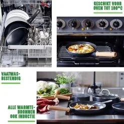 GreenChef Bakpan 20cm Vintage Antikleef - Keramische Coating 12 GreenChef Bakpan 20cm Vintage Antikleef - Keramische Coating -meubels winkel product 892695