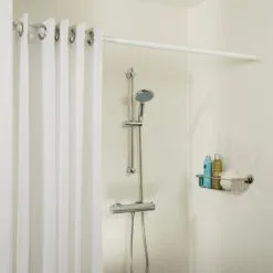 SEALSKIN - Douchestang - 125X220CM WIT -meubels winkel product 896033