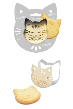 SCRAP COOKING ScrapCooking Uitsteekvorm Kat Met Stempel