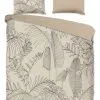 Good Morning Dekbedovertrek Sym Zand 140x220 Cm Katoen -meubels winkel product 898966
