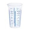 EDA Maatbeker 250 Ml Transparant/Blauw -meubels winkel product 901350
