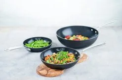 Cosy & Trendy Cosy&Trendy Wok Healthy Pan 30 Cm Zwart - Alle Vuren -meubels winkel product 903509