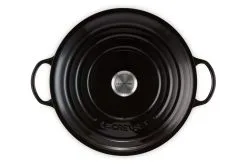 Le Creuset Marmite Stoofpan 24 Cm Mat Zwart - Gietijzer -meubels winkel product 905631
