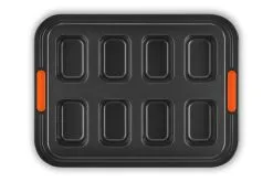 Le Creuset Bakvorm Voor 8 Cakejes 40x30 Cm - Zwart