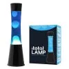 I-Total Lava Lamp Zwart Blauw-Wit - 40x11 Cm