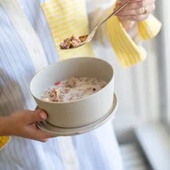 Koziol Bowl Connect 900 Ml Met Deksel Nature Desert Sand -meubels winkel product 910257