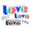 Tafellamp Rainbow Love 36x13.5 Cm -meubels winkel product 910879