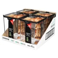 Sistema Ultra Voorraaddoos 2.75 L Zwart - Vierkant