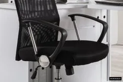 Bureaustoel Max Zwart -meubels winkel product 925470