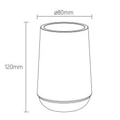 Sealskin Mood Beker Grijs -meubels winkel product 929257