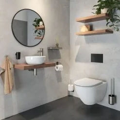 Tiger Cooper Handdoekhaak Medium Rvs/Zwart -meubels winkel product 929871