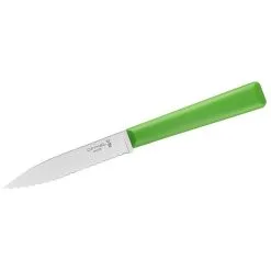 Opinel Schilmes Nr.313 Les Essentiels+ RVS - Groen - Gekarteld