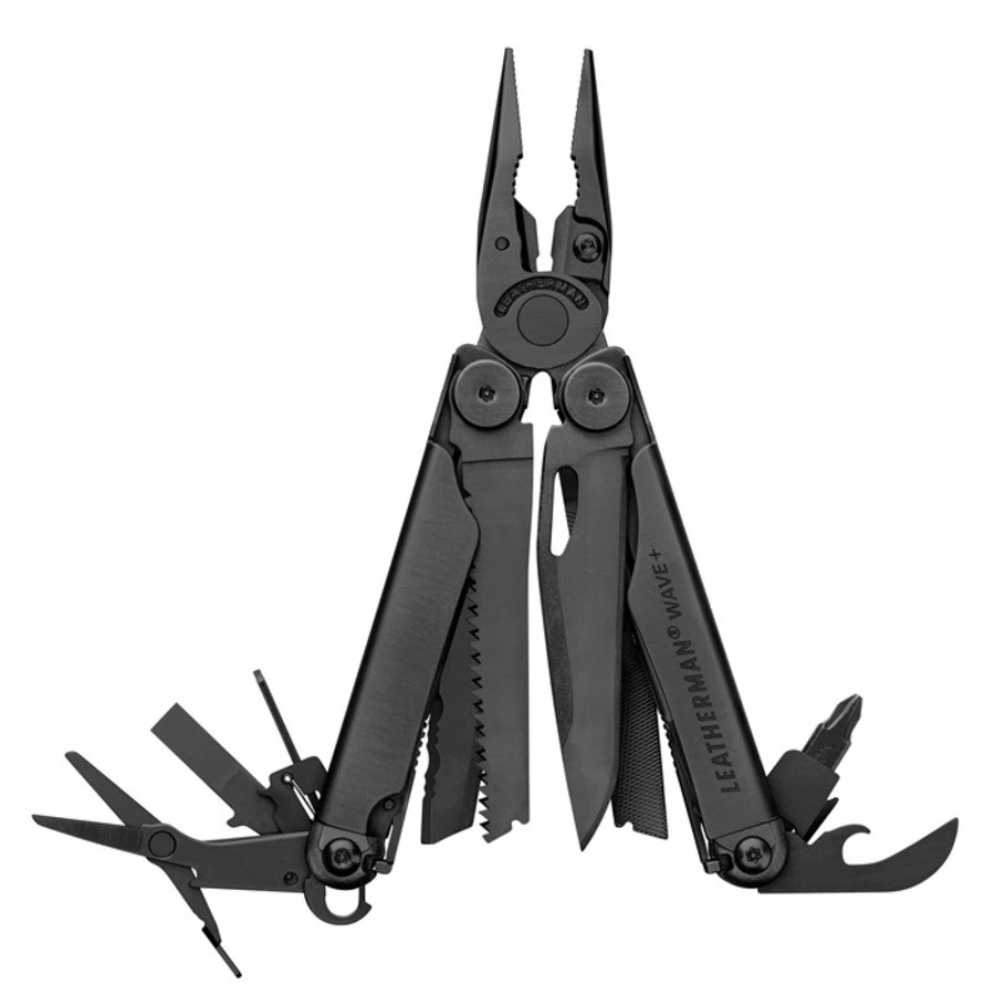 Leatherman Zakmes Wave+ Multitool Zwart - 17 Functies - In Etui 3 Leatherman Zakmes Wave+ Multitool Zwart - 17 Functies - In Etui
