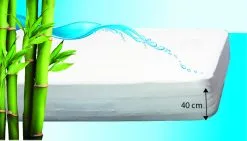 Soraya Matrasbeschermer Waterproof 140x200x40 Cm Care+Bamboo