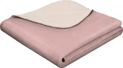 Biederlack Plaid Duo Cotton Double Face 150x200 Cm Lotus|Pergament