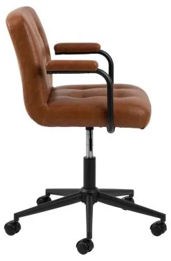 Cosmo Bureaustoel Retro Brandy -meubels winkel product 931709