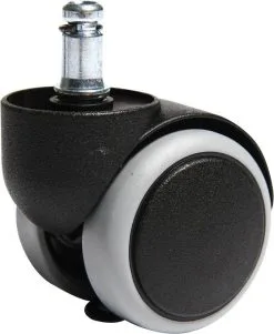 5 RUBBERWIELEN VOOR BUREAUSTOEL VOOR OP LAMINAAT