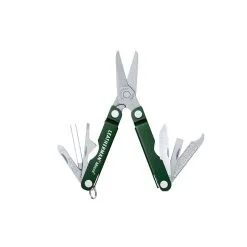 Leatherman Zakmes Micra Multitool RVS/Groen - 10 Functies - In Etui