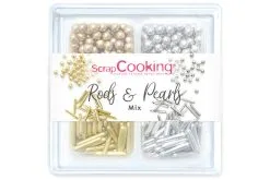 SCRAP COOKING Scrapcooking Decosuiker Rods & Pearls 66 G