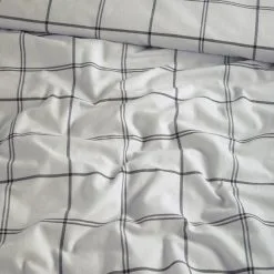 Cinderella Dekbedovertrek Kody Off White|Grey 140x220 Cm Flanel -meubels winkel product 934249