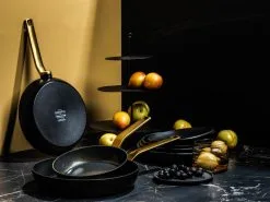 Greenpan Bakpannenset One-Five 3-delig 20/24/28 Cm - Black/Gold -meubels winkel product 934944