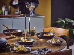 Greenpan Bakpannenset One-Five 3-delig 20/24/28 Cm - Black/Gold -meubels winkel product 934946