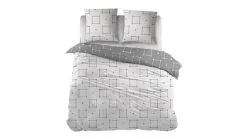 Carlina Dekbedovertrek Fanel Delfine Grijs 270x220 Cm Flanel