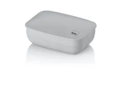 Kela Zeephouder Mari Lichtgrijs 11.5x8.5x4.5 Cm