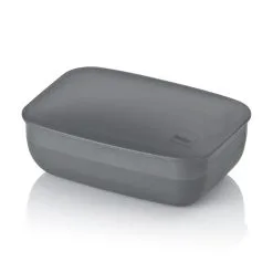 Kela Zeephouder Mari Donkergrijs 11.5x8.5x4.5 Cm