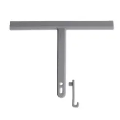 Kela Douchewisser Toni Donkergrijs 21.5x25.5 Cm - RVS