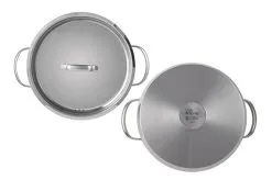 Cosy & Trendy Cosy&Trendy Kookpot Daily 24 Cm RVS - Hoogte 12 Cm - Met Deksel -meubels winkel product 935909